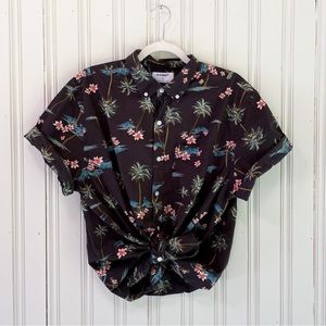 Vintage Hawaiian Print Shirt